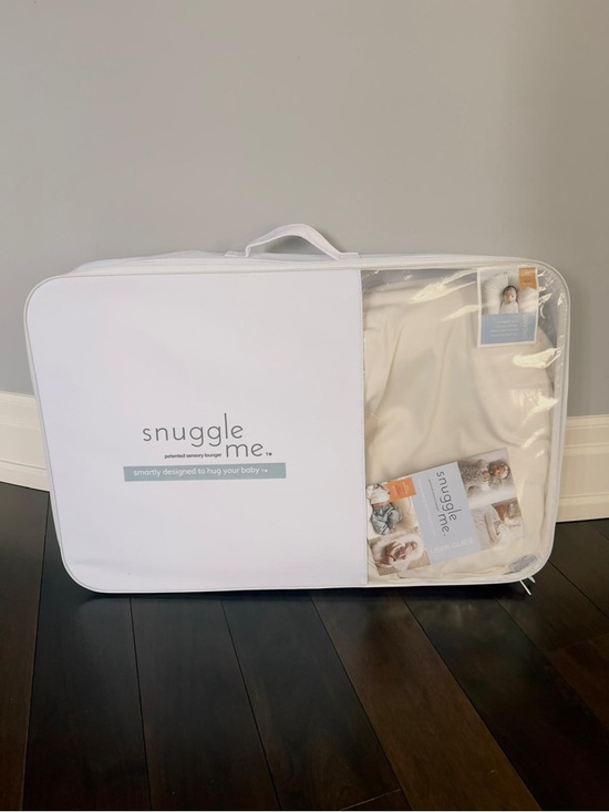 Snuggle Me Organic Other - Snuggle Me Infant Lounger in Cream - Portable Baby Nest
